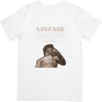 Thumbnail for Vintage David Statue T-Shirt | Vintage Aesthetic Classic Sculpture Graphic Tee | Art Lover Gift