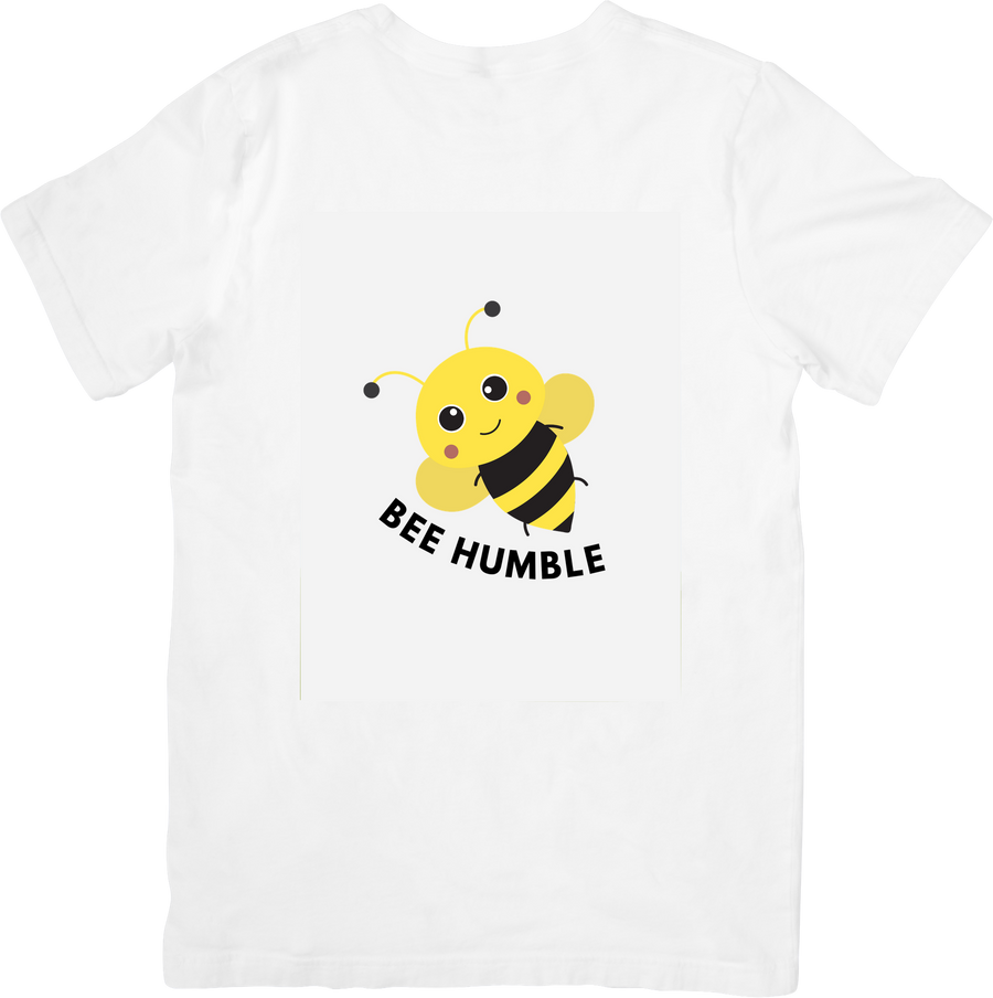Bee Humble Kawaii Bee T-Shirt | Cute Funny Inspirational Graphic Tee